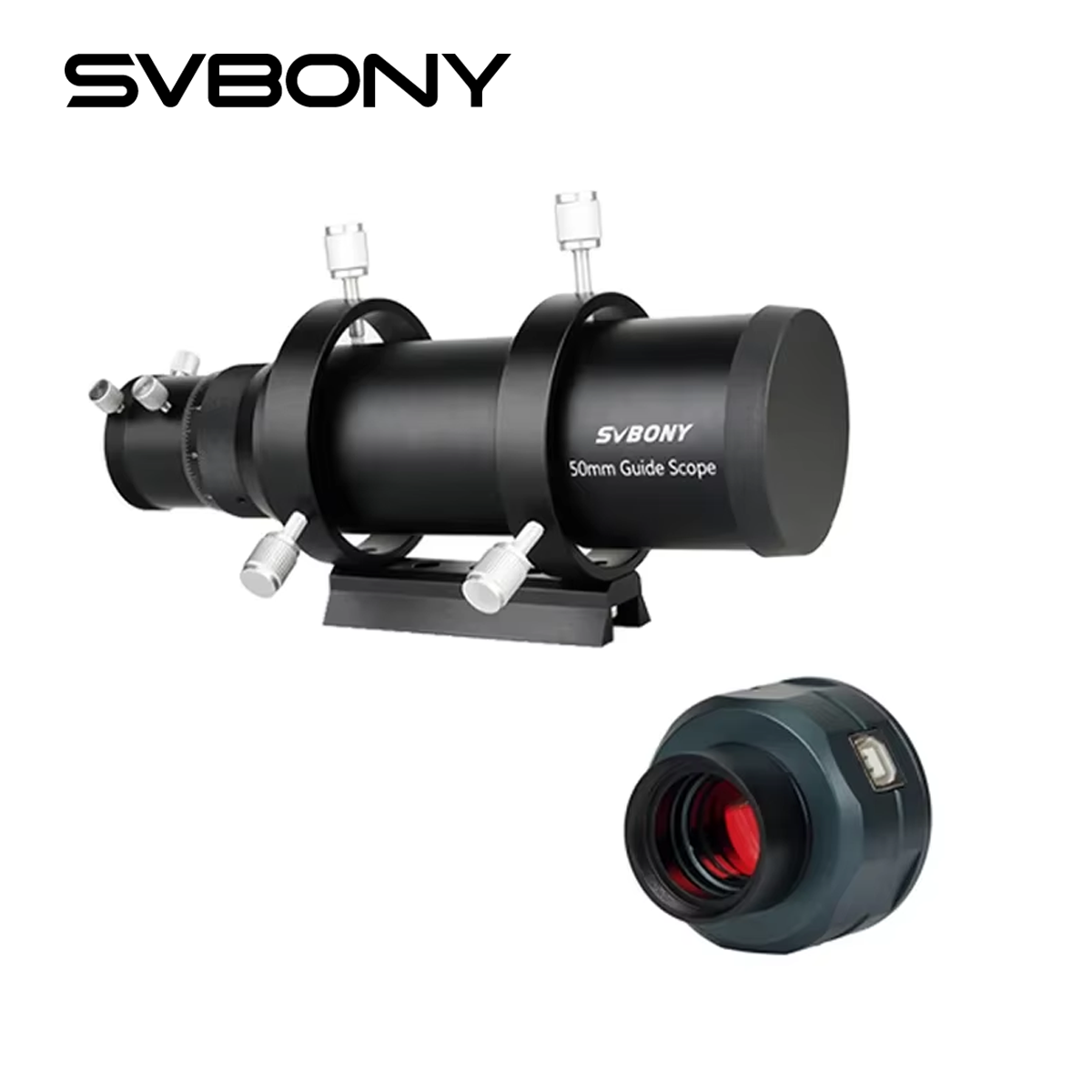 Skyzone Sky04X Pro Oled Fpv Goggles - Fotocamera planetaria SV105 abbinata al telescopio